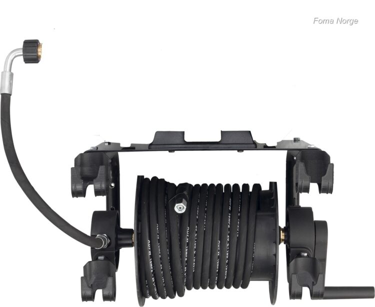 PW-C21 Slangetrommel med veggbrakett (ink 15m slange)