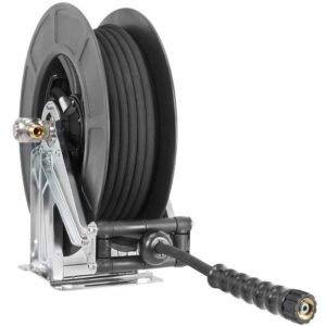 764434500-g.jpg R+M Suttner Slangetrommel ABS/Rustfri Svart