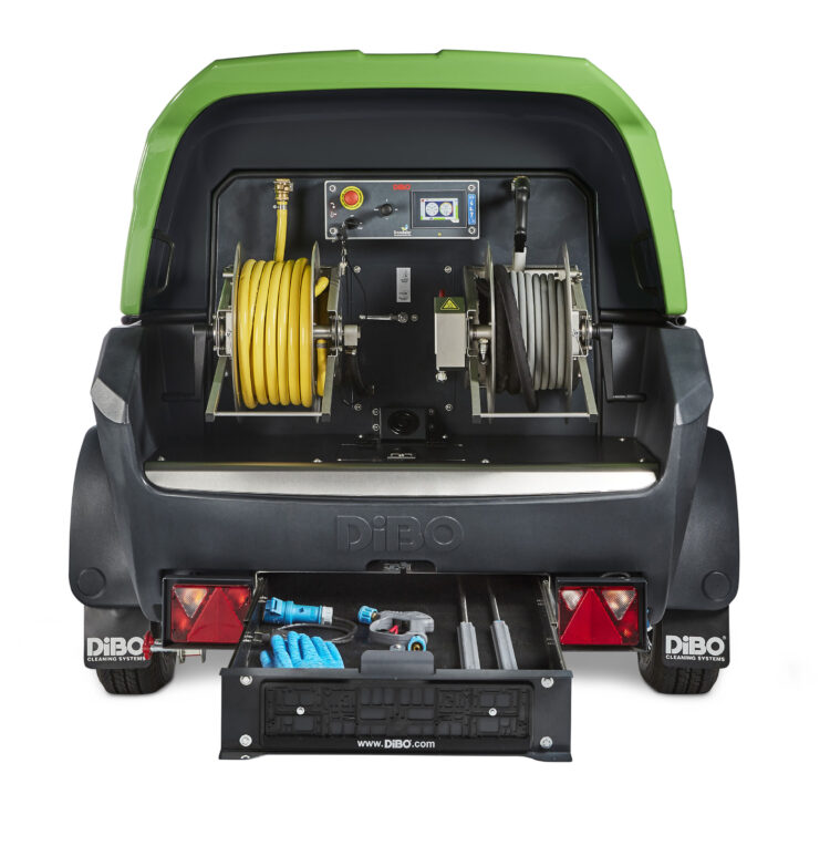 jmb-me-200-15-achter-open.jpg Dibo JMB-ME Høytrykkstilhenger med Batteridrift