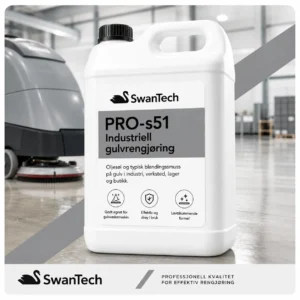 SwanTech PRO-s51 Industriell gulvrengjøring